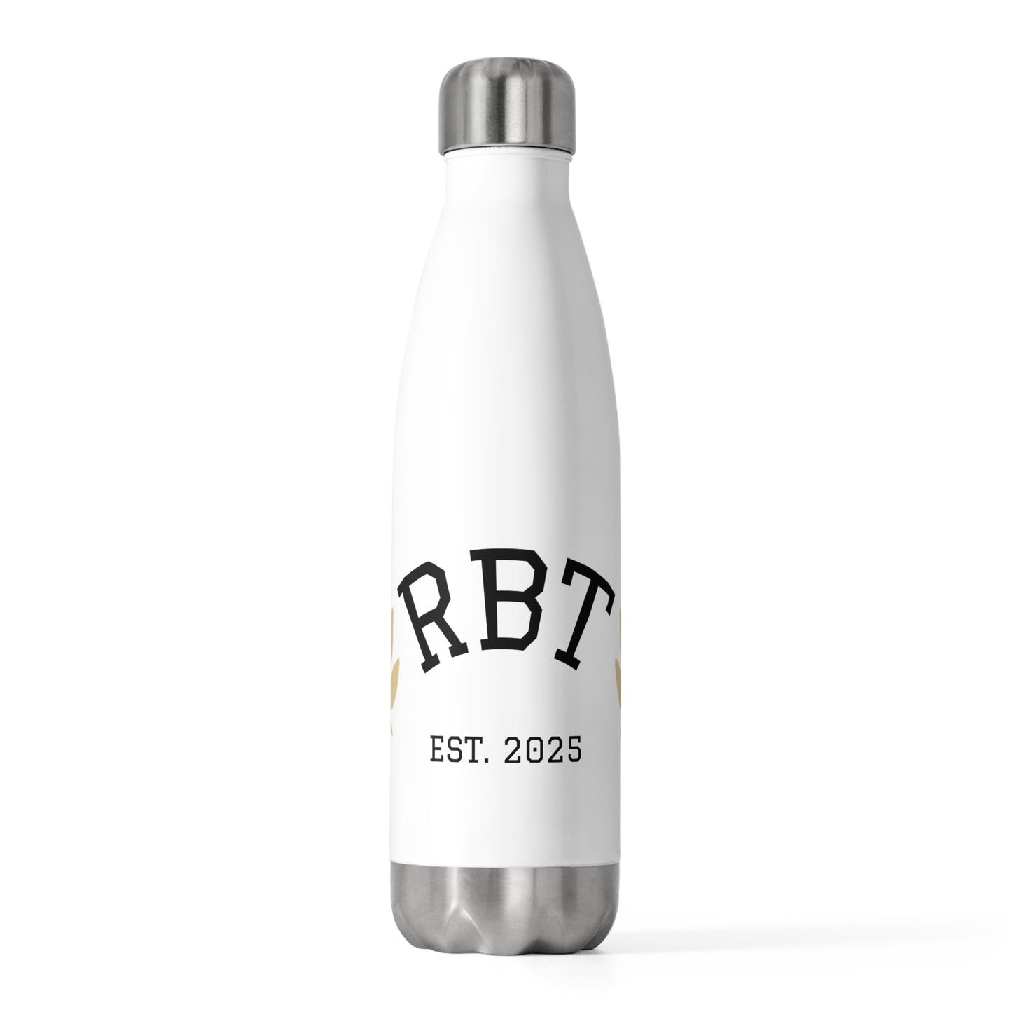 Sleek 20oz Insulated Water Bottle | Modern Stylish Drinkware, Perfect Gift for Adventurers, Work, Gym, Hydration, Travel